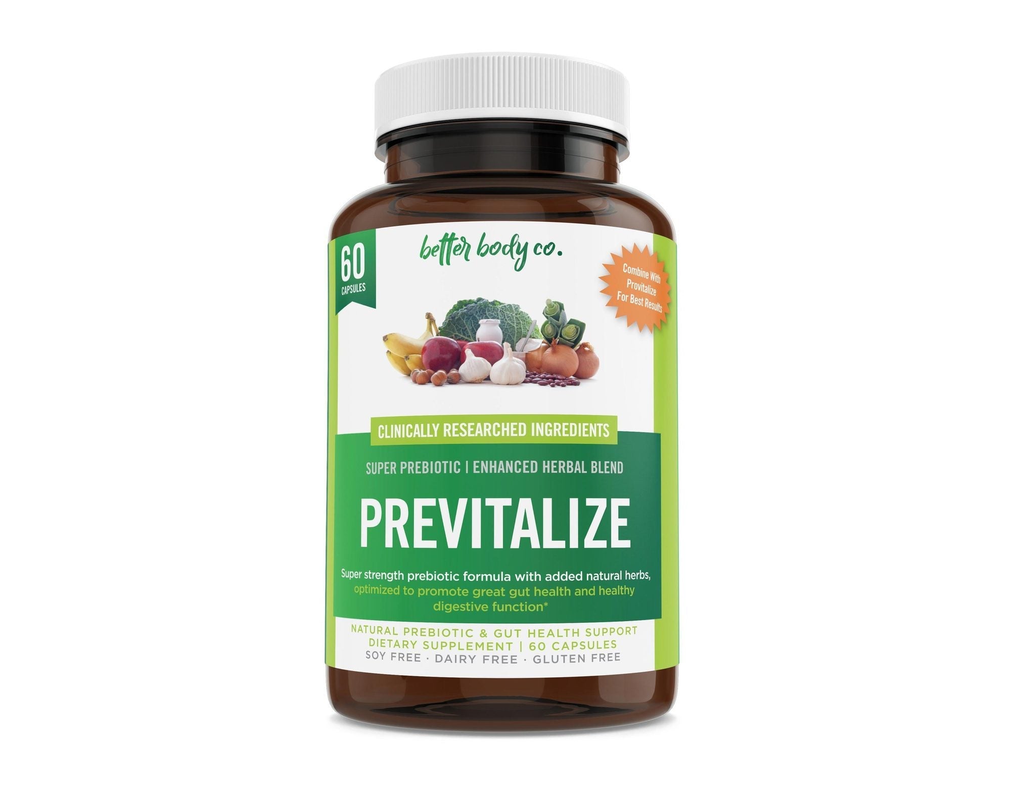 Previtalize 1 Bottle | Best Natural Weight Loss Super Prebiotic-Better Body Co.